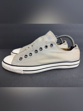 Converse John Varvatos CT Vintage Slip Canvas Pewter Men's Size 9.5 Casual